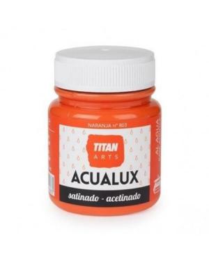 TITAN ACUALUX SATIN. NARANJA, 100ML