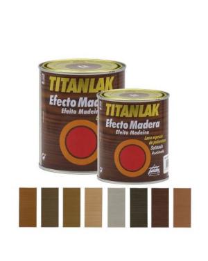 TITANLAK ESMALTE EFECTO MADERA