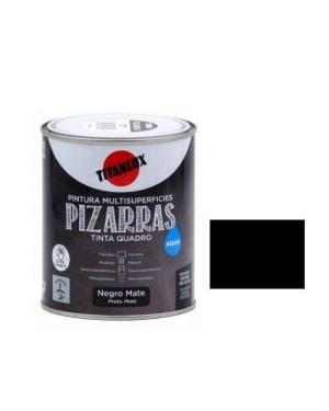 TITAN ESM. PINTURA PIZARRAS AGUA NEGRO, 750ML